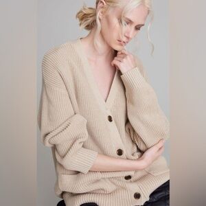Alp N’Rock Sam Cardigan in Oatmeal New with Tags